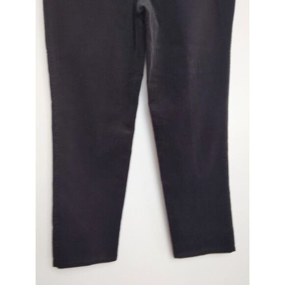 Valerie Stevens Petite Womens 12P Stretch Black Corduroy Pants NWT - Picture 6 of 13